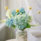 bouquet of hydrangeas