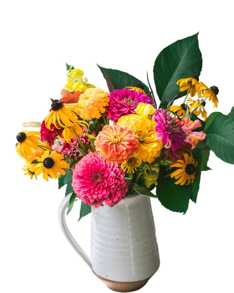 large flower arrangement