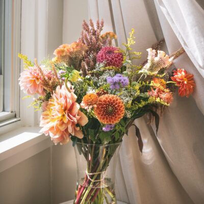 glass vase for extra large flower arrangement