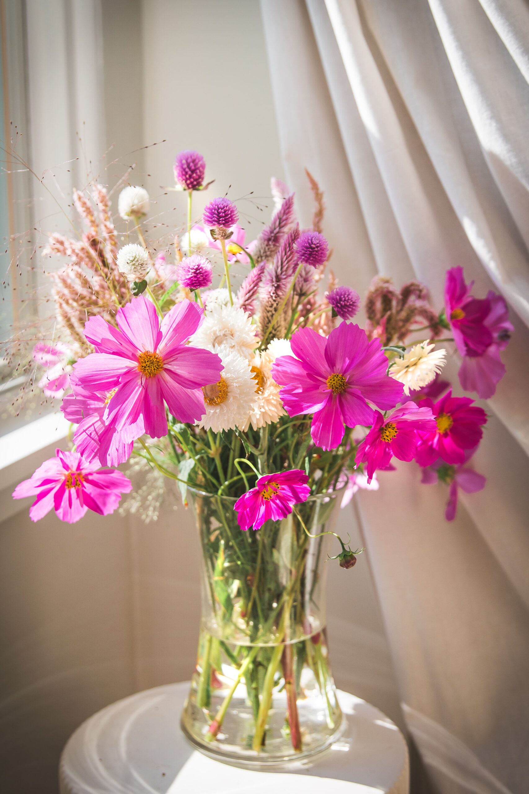 local flower subscription with cosmos