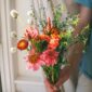 small local bouquet with Pittsburgh flowers