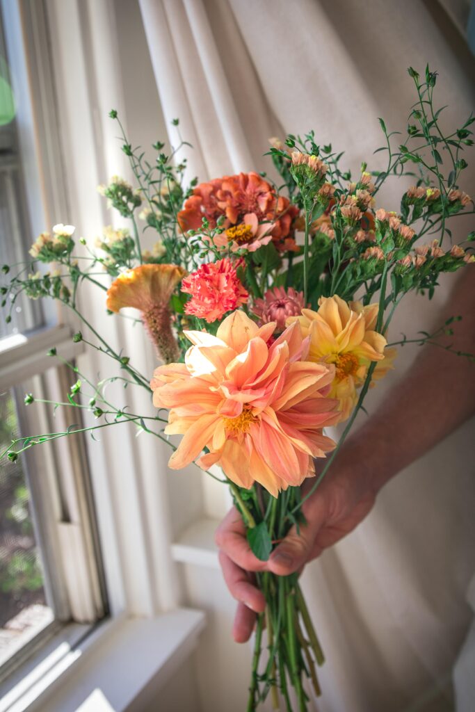 Thanksgiving flower arrangement